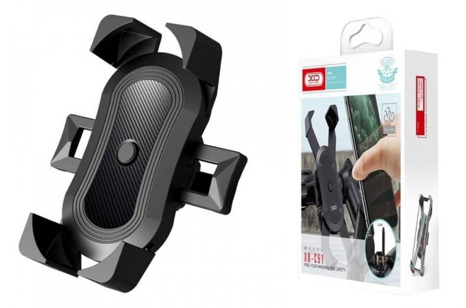 Держатель велосипедный для телефона XO C51 мото черный