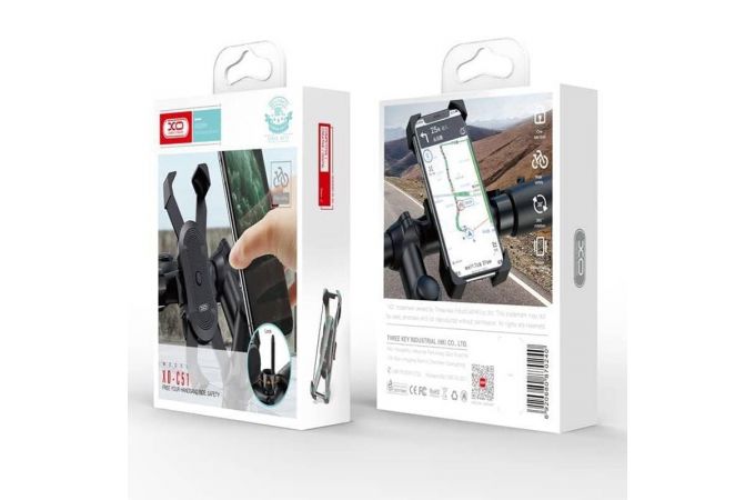 Держатель велосипедный для телефона XO C51 мото черный