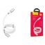 Кабель USB - USB Type-C HOCO U91, 3A (белый) 1м (магнитные вставки)