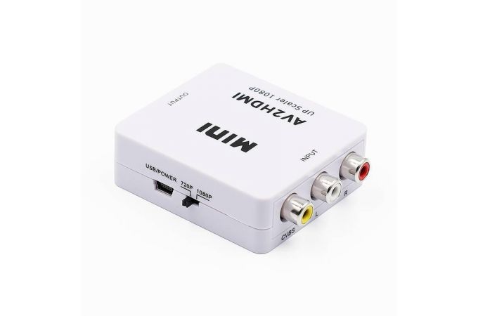 Конвертер переходник Орбита OT-AVW52 AV2HDMI (гнездо HDMI выход - гнезда 3*RCA)