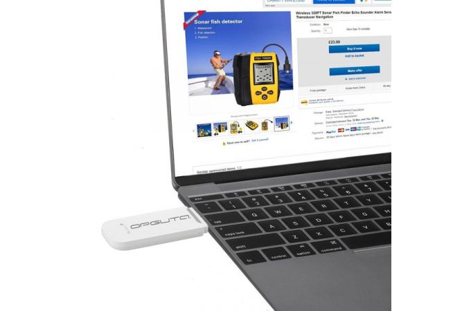 4G USB модем Орбита OT-PCK29 (Wi-Fi) белый