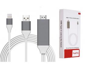 Кабель HDMI-Lightning 2м Орбита OT-AVW49