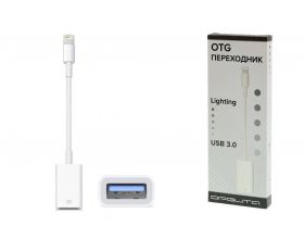 Переходник Орбита OT-PCC30 14см (гнездо USB 3.0 - штекер Lightning)