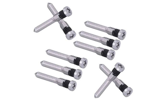 Комплект винтов для iPhone XR (нижние 10 шт.) (серебро)