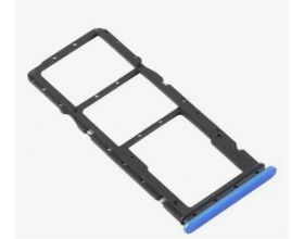 Держатель SIM для Xiaomi Redmi 10C (синий)