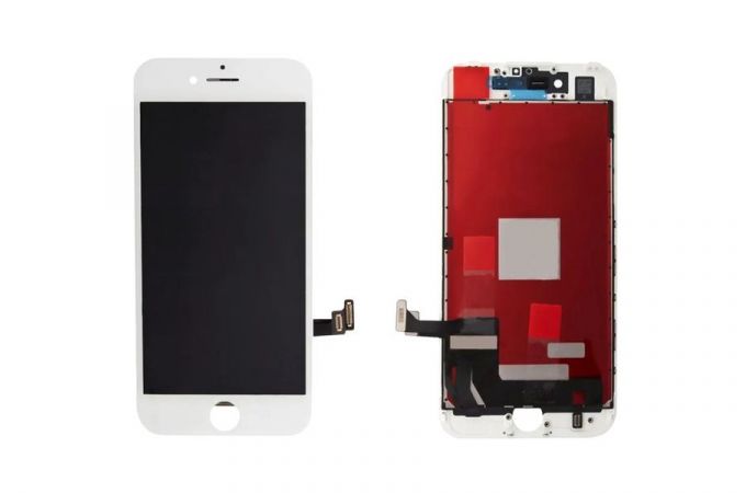 Дисплей для iPhone 7 (4.7) в сборе с тачскрином и рамкой (белый)
