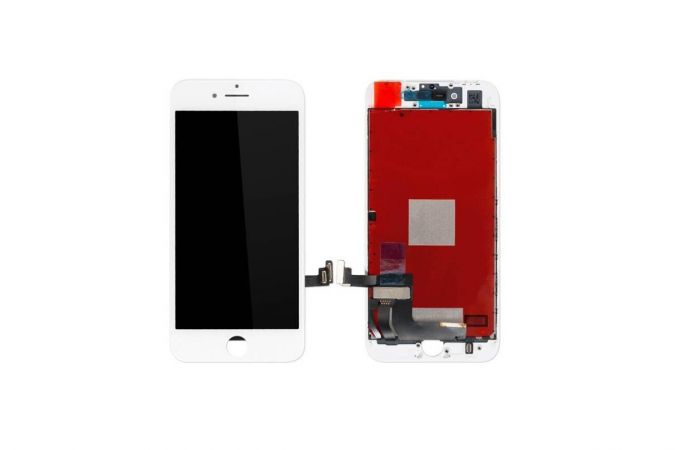 Дисплей для iPhone 7 (4.7) в сборе с тачскрином и рамкой (белый)