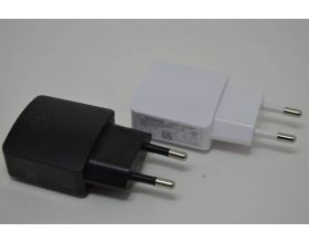 Сетевое зарядное устройство USB для телефонов Huawei (тех. упаковка) 1000 mAh (белый, черный)