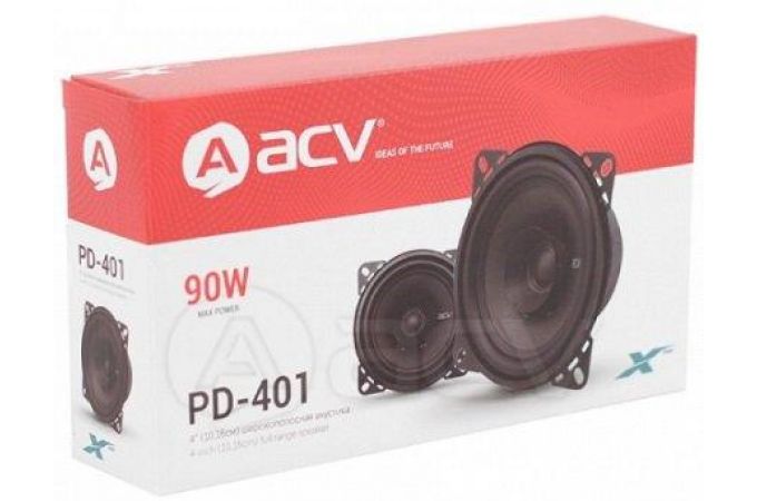 Автомобильная акустика ACV PD-401 10см,широкополосная,30Вт