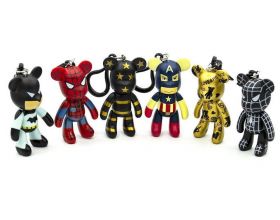 Брелок для ключей с пластиковым карабином (BEARBRICK)