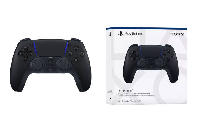 Геймпад беспроводной для Sony PlayStation 5 черный PS5