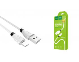 Кабель USB - Lightning HOCO X27, 2,4A (белый) 1,2м