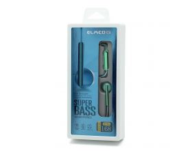 Наушники вакуумные проводные ELMCOEI EV-168 (зеленый)