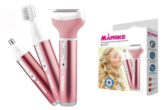 Набор для стрижки Marske MS-2211С Розовый (3 в 1)