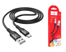 Кабель USB - USB Type-C HOCO X72 (черный) 1м