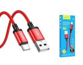 Кабель USB - USB Type-C HOCO X89 (красный) 1м