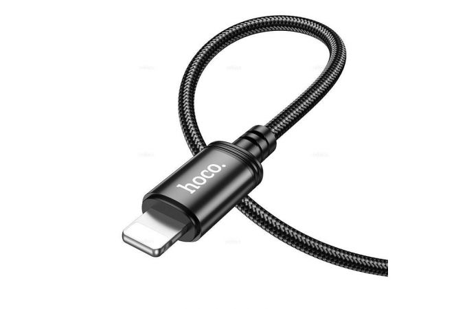 Кабель USB - Lightning HOCO X89 2,4A (черный) 1м