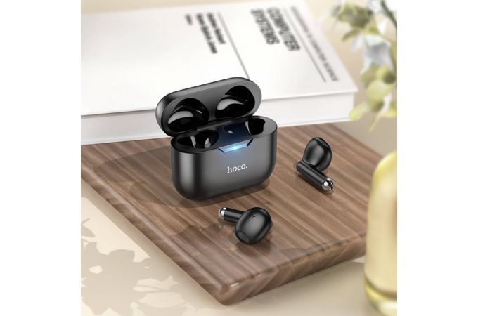 Наушники вакуумные беспроводные HOCO EW34 True wireless stereo headset Bluetooth (черный)