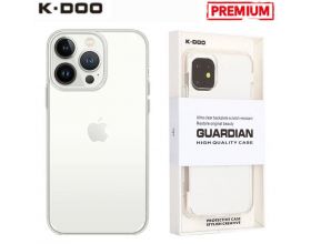 Чехол для телефона K-DOO GUARDIAN плотный силикон iPhone 12 PRO MAX (прозрачный)