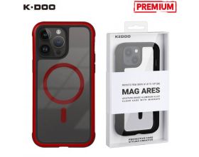 Чехол для телефона K-DOO MAG ARES MagSafe бронированный iPhone 14 PRO MAX (красный)