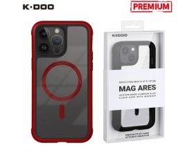 Чехол для телефона K-DOO MAG ARES MagSafe бронированный iPhone 14 PRO (красный)