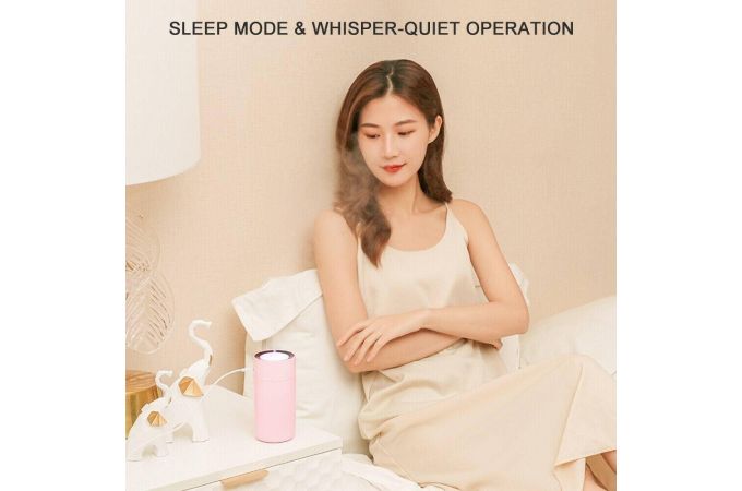 Увлажнитель воздуха Огонек OG-HOM01 Розовый