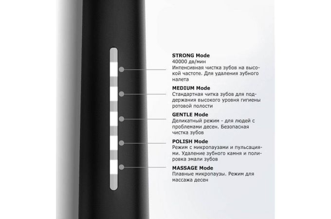 Зубная щетка электрическая SEAGO E7 (M8) Черная