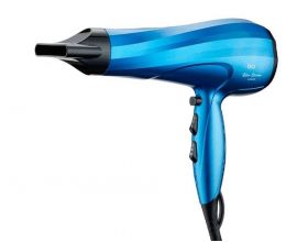 Фен BQ-HD2207B синий 2400Вт, 5 режимов, холодный обдув