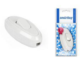 Выключатель Smartbuy, проходной белый 6А 250В (SBE-06-S04-w)