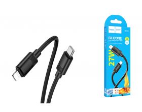 Кабель USB Type-C - Lightning HOCO X122 Benefit PD27W (черный)
