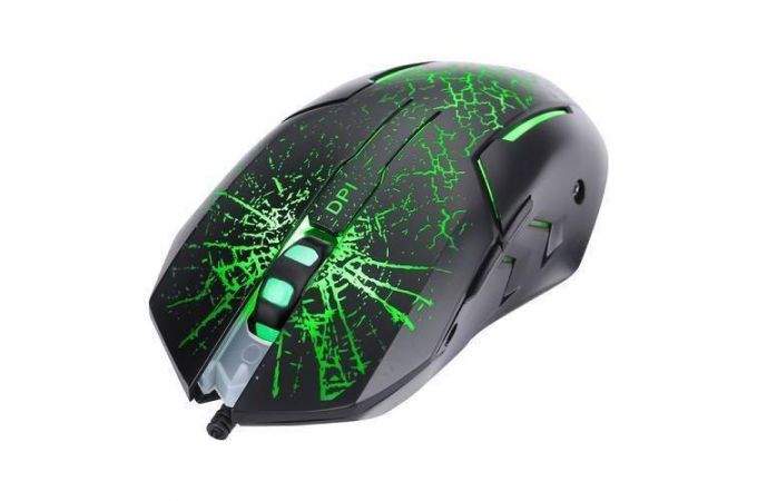 Мышь игровая проводная MARVO M207, 6 кн, 800-3200dpi, USB (черный)