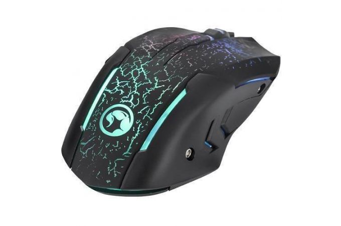 Мышь игровая проводная MARVO M207, 6 кн, 800-3200dpi, USB (черный)