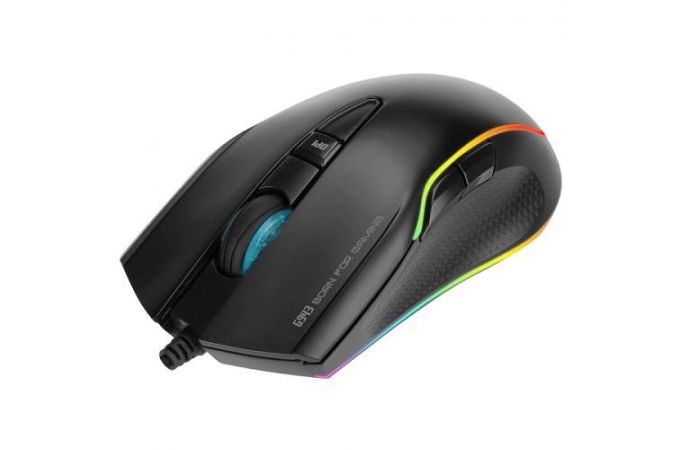 Мышь игровая проводная MARVO G943, 6 кн, 1000-10000dpi, USB (черный)