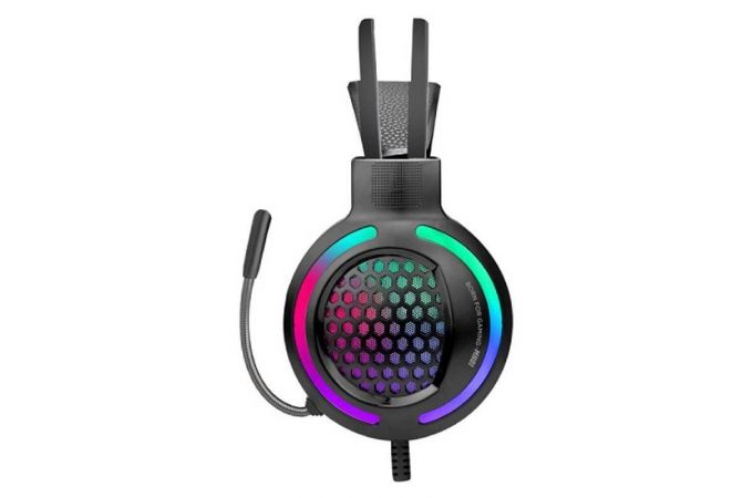 Комплект игровой MARVO MH01BK: мышь игровая проводная + игровые наушники с микрофоном (чёрный)