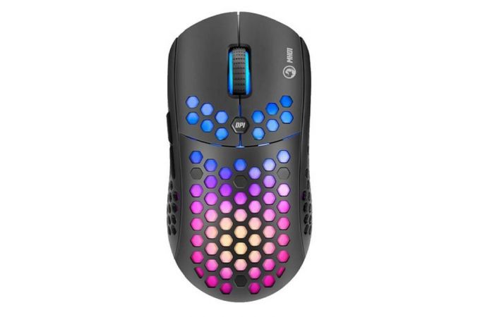 Комплект игровой MARVO MH01BK: мышь игровая проводная + игровые наушники с микрофоном (чёрный)