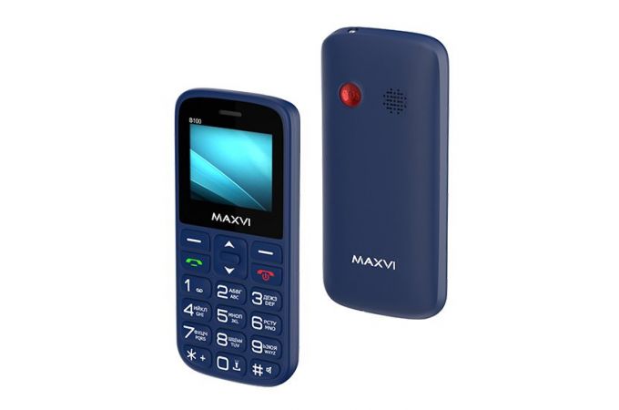 Сотовый телефон MAXVI  B100 Blue