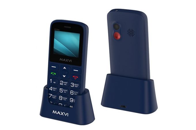 Сотовый телефон MAXVI  B100 DS Blue