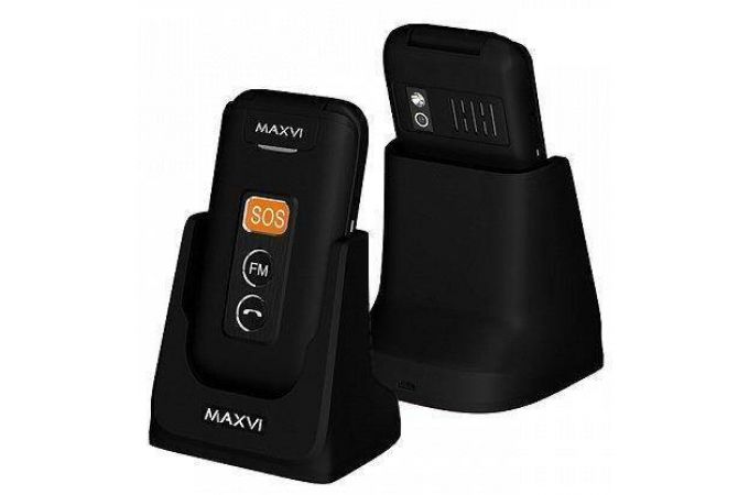 Сотовый телефон MAXVI E5 Black (черный)