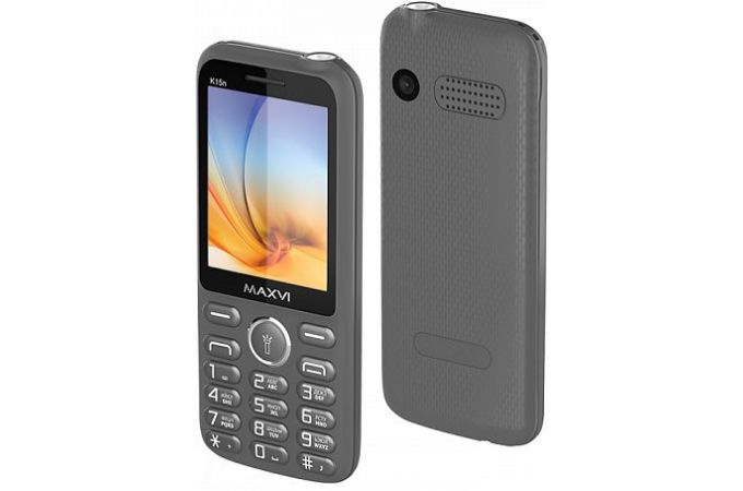 Сотовый телефон MAXVI K15n Grey