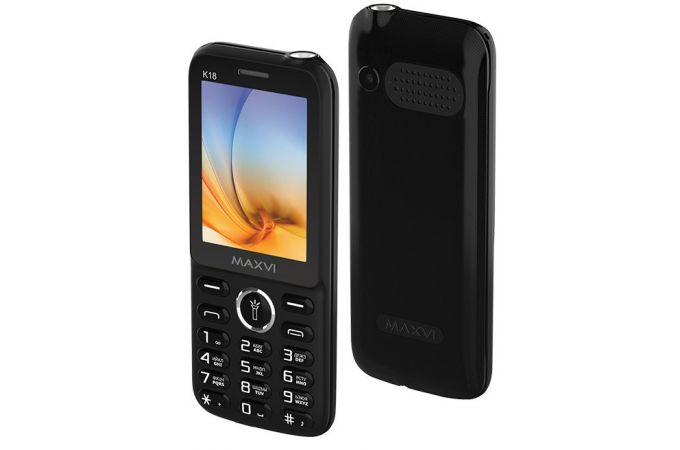 Сотовый телефон MAXVI K18 Black