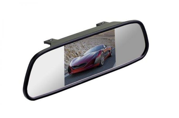 Монитор Interpower IP Mirror 4.3" зеркало, 2 видеовхода