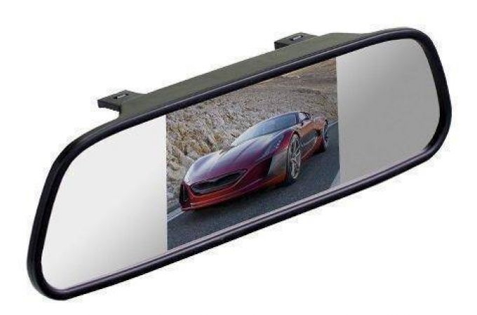 Монитор Interpower IP Mirror 5" HD ЭДО зеркало,  2 видеовхода