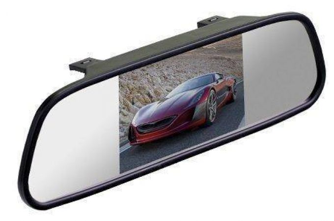 Монитор Interpower IP Mirror 5" ЭДО зеркало,  2 видеовхода