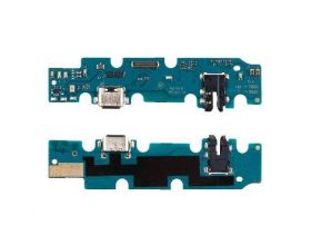 Шлейф для Samsung T225 Galaxy Tab A7 Lite LTE с разъемом зарядки + разъем гарнитуры (плата) HQ