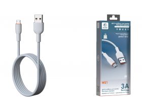 Кабель USB - MicroUSB MARK WS1 Белый