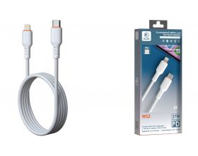 Кабель USB Type-C - Lightning MARK WS2 Белый