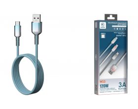 Кабель USB - USB Type-C MARK WS3 Синий