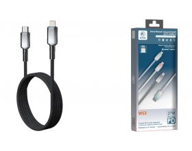 Кабель USB Type-C - Lightning MARK WS3 Черный
