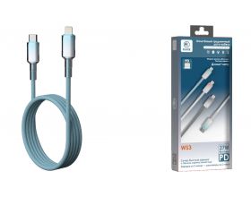 Кабель USB Type-C - Lightning MARK WS3 Синий
