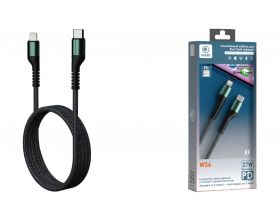 Кабель USB Type-C - Lightning MARK WS6 Черный